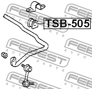 Втулка стабилизатора TSB-505 FEBEST