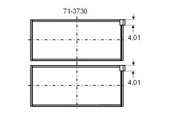 Подшипник 71-3730 GLYCO