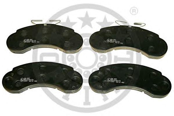 Комплект тормозных колодок, диско 9797 OPTIMAL