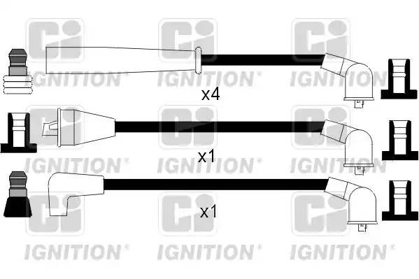 Ккомплект проводов зажигания XC867 QUINTON HAZELL
