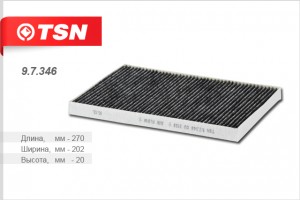 Фильтр салона 97346 TSN