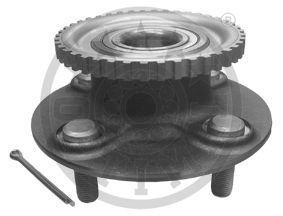 Комплект тормозных колодок, диско 9714 OPTIMAL