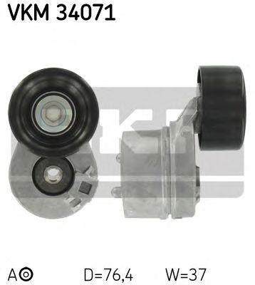 Натяжной ролик, поликлиновой  ремень VKM34071 SKF