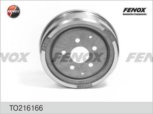Барабан тормозной TO216166 FENOX