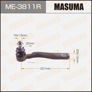Наконечник рулевой тяги ME-3811R MASUMA
