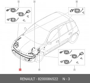 Деталь 8200086522 RENAULT