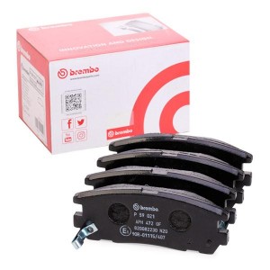 Комплект тормозных колодок, диско P59021 BREMBO