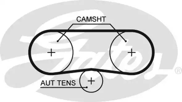 Ремень ГРМ 5516XS GATES