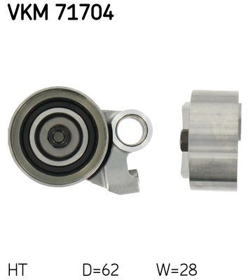 Натяжной ролик, ремень ГРМ VKM71704 SKF