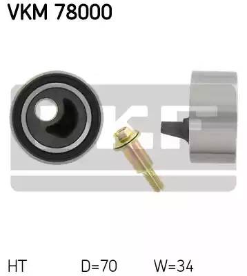 Натяжной ролик, ремень ГРМ VKM78000 SKF