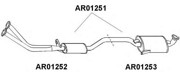 Предглушитель выхлопных газов AR01252 VENEPORTE