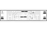 Ккомплект проводов зажигания OEF155 STANDARD