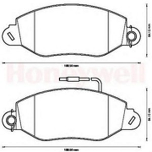 Комплект тормозных колодок, диско 572564B BENDIX JURID