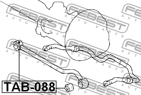 Сайлентблок TAB-088 FEBEST