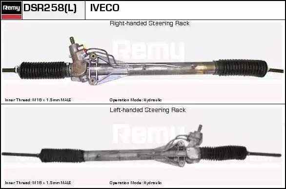 Рулевой механизм DSR258L DELCO REMY
