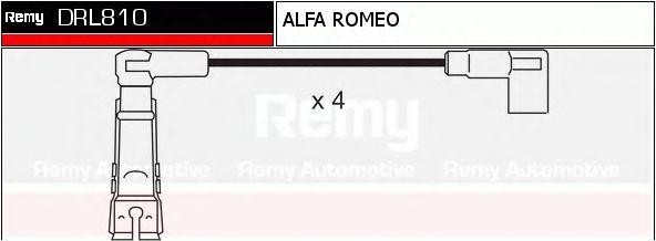 Ккомплект проводов зажигания DRL810 DELCO REMY