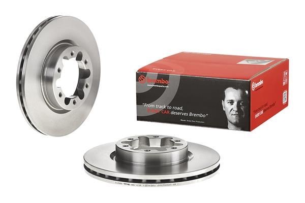 Тормозной диск 09.8965.10 BREMBO