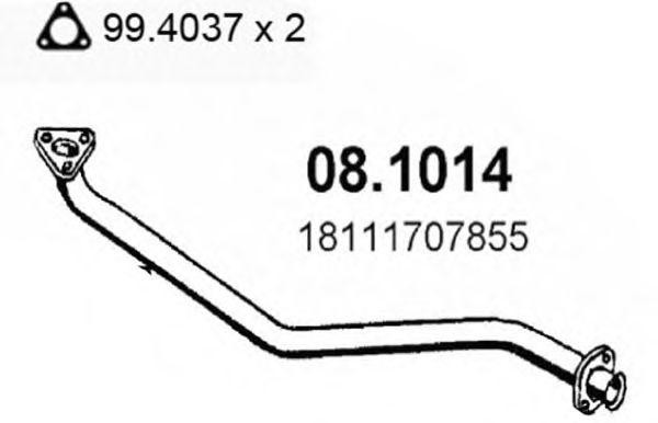 Выпускной трубопровод 081014 ASSO