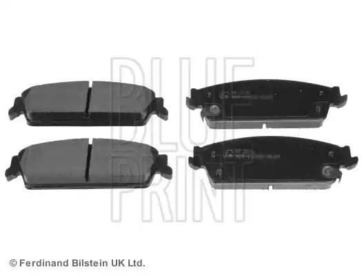 Комплект тормозных колодок, диско ADA104251 BLUE PRINT