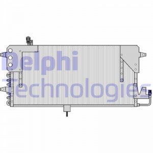Конденсатор, кондиционер TSP0225073 DELPHI
