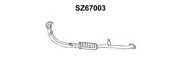 Предглушитель выхлопных газов SZ67003 VENEPORTE