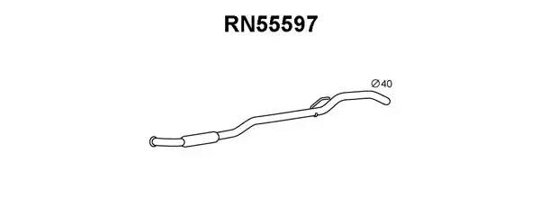 Выпускной трубопровод RN55597 VENEPORTE