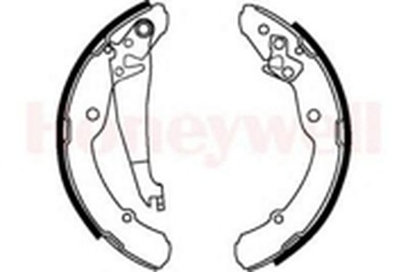 Комплект тормозных колодок 362385B BENDIX JURID
