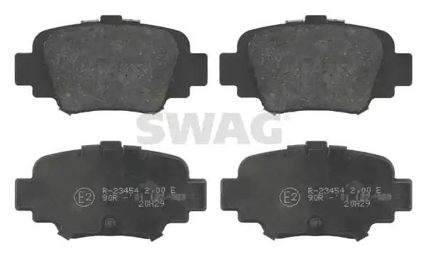 Комплект тормозных колодок, диско 82916269 SWAG