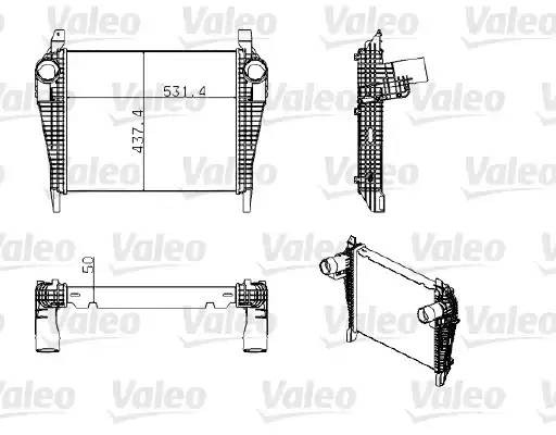 Интеркулер 818777 VALEO PHC