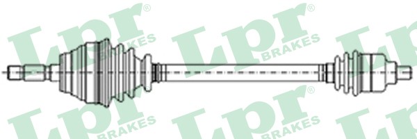 Приводной вал DS22121 LPR