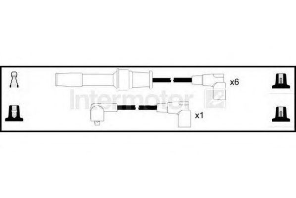 Ккомплект проводов зажигания 73903 STANDARD