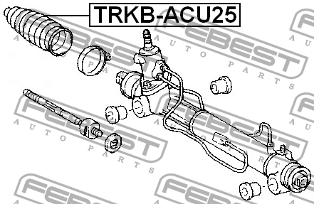 Пыльник рулевой рейки TRKB-ACU25 FEBEST