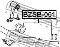 Втулки стабилизатора (комплект) BZSB-001 FEBEST