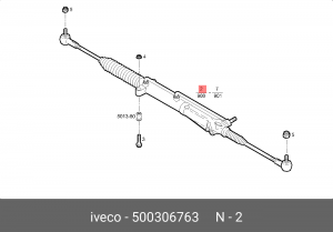 Рулевой механизм 500306763 IVECO
