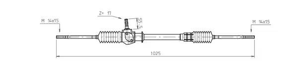 Рулевой механизм FI4007 GENERAL RICAMBI