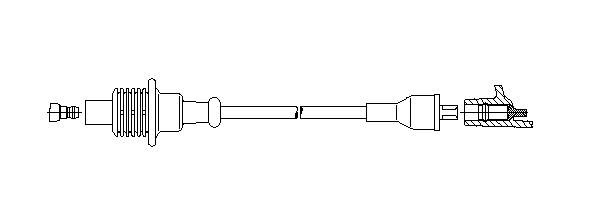 Провод зажигания 69165 BREMI