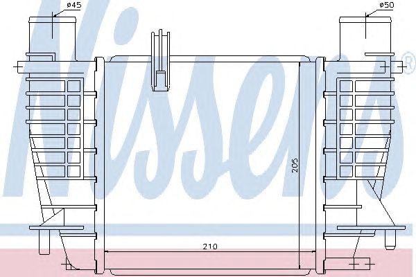 Интеркулер 96645 NISSENS