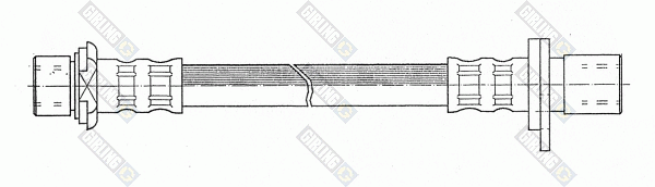 Тормозной шланг 9001384 GIRLING