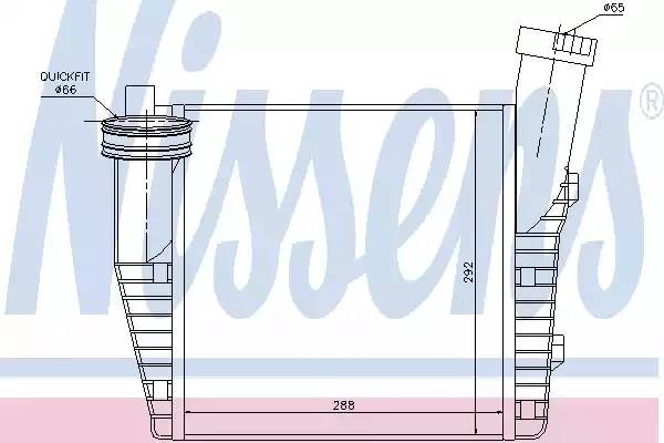 Интеркулер 96687 NISSENS
