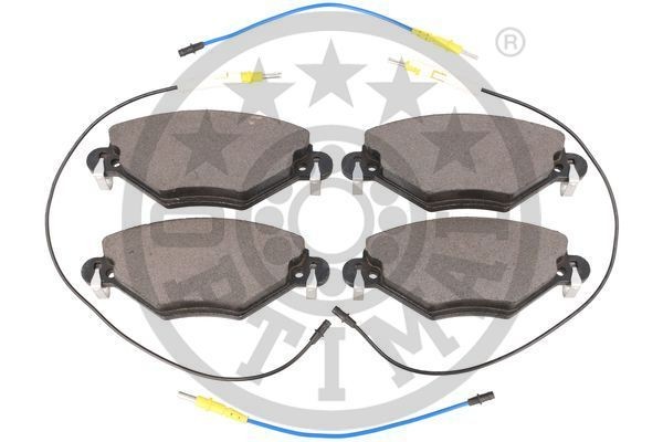 Комплект тормозных колодок, диско 82804 OPTIMAL