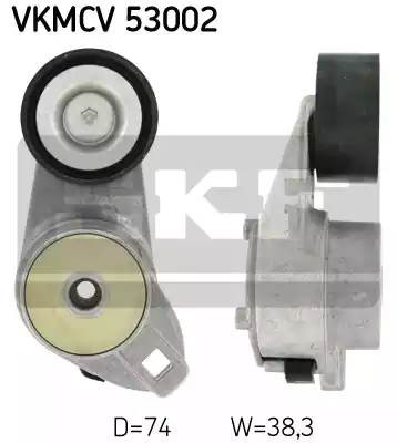 Натяжной ролик, поликлиновой  ремень VKMCV53002 SKF