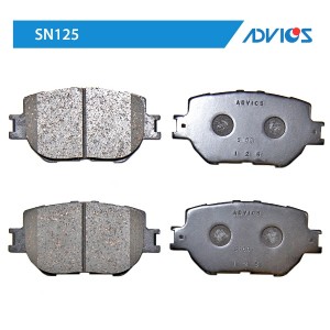 Колодки тормозные дисковые SN125 ADVICS