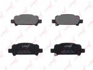 Колодки тормозные дисковые BD-7106 LYNXAUTO
