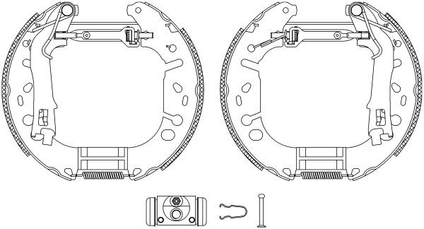 Конденсатор, кондиционер 8FC 351 035-621 HELLA