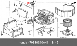 Деталь 79330S10A41 HONDA
