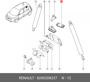 Деталь 8200208237 RENAULT