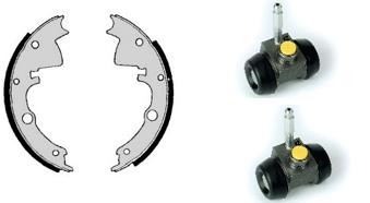 Комплект тормозных колодок H A6 001 BREMBO