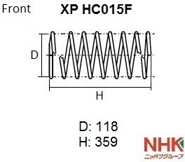 Деталь XPHC015F NHK
