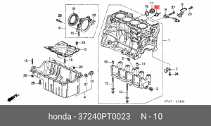 Датчик давления масла 37240PT0023 HONDA