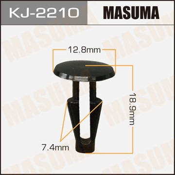 Клипса крепежная KJ2210 MASUMA